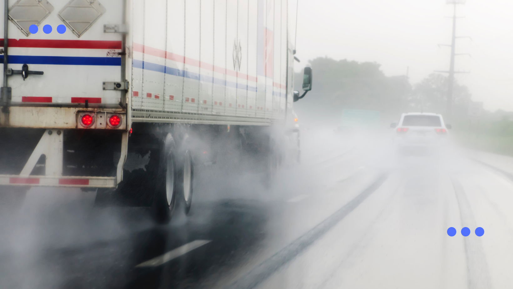 hazardous weather driving tips for truck drivers canada and united states us trucking