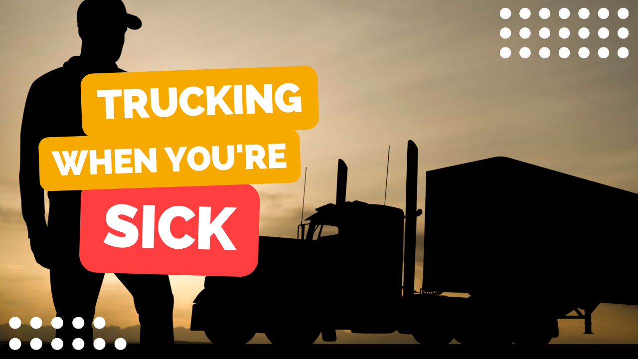 TRUCKING WHEN YOU ARE SICK COLDS FLU, pars tracker paps tracker canada us canada customs invoice