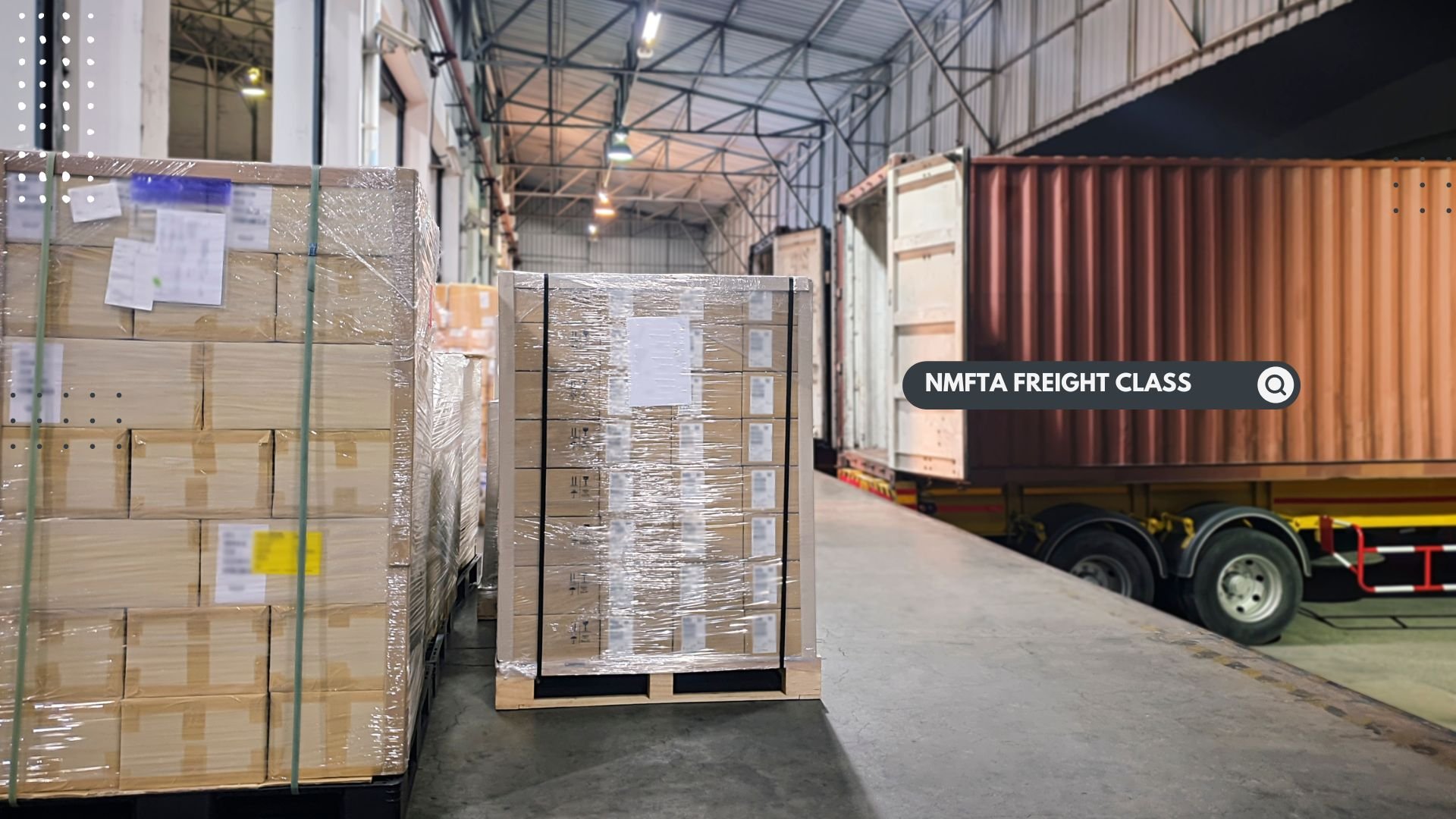 NMFTA NATIONAL MOTOR FREIGHT TRAFFIC ASSOCIATION CARGO FREIGHT CLASS CALCULATIONS 